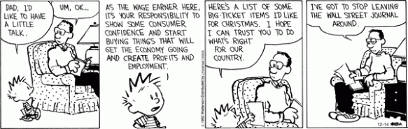 Calvin and Hobbes Calvin logic