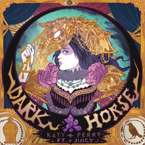 Katy Perry Dark Horse single cover